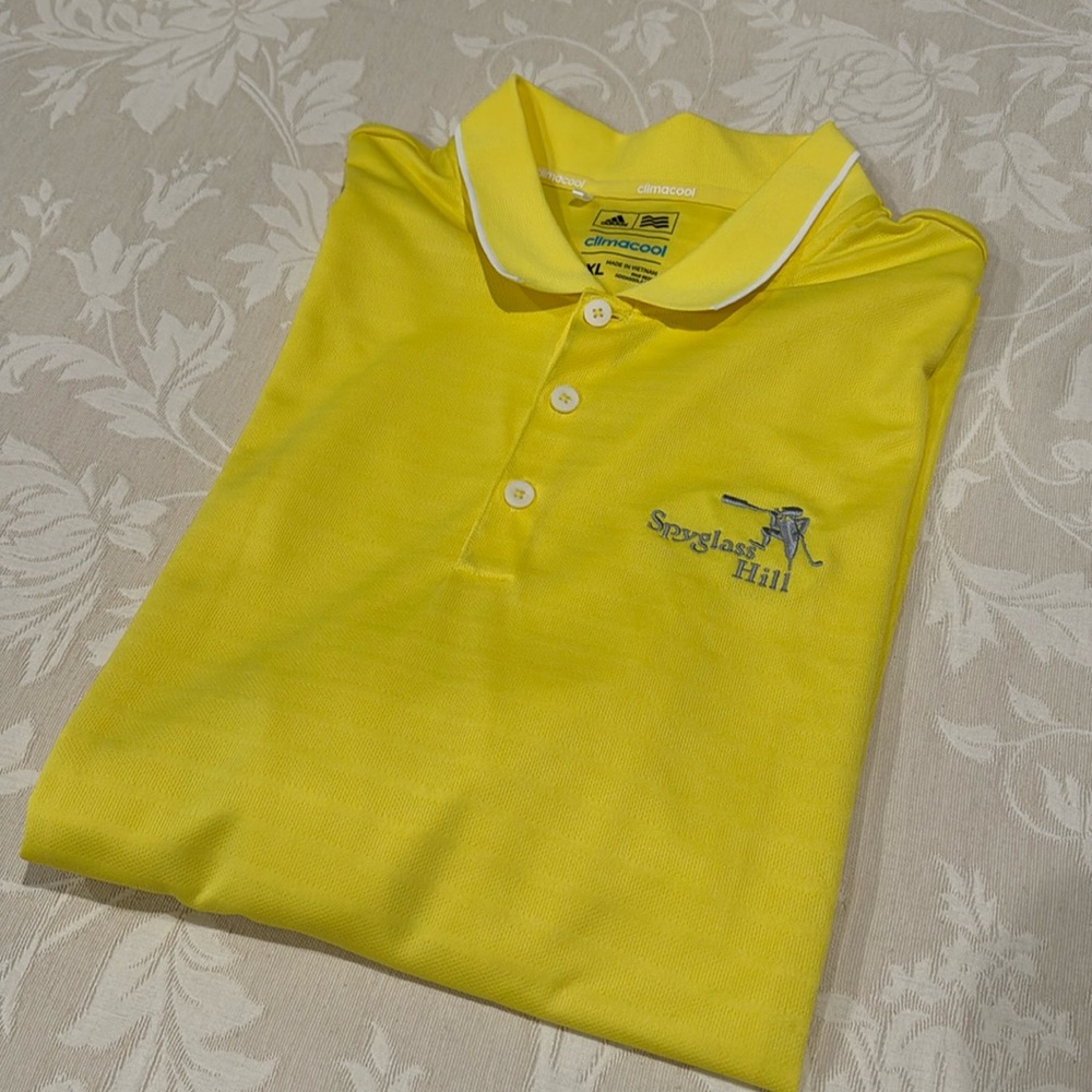 EUC Men’s Adidas Golf Shirt “Spyglass Hill”